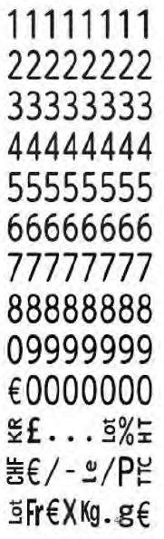 Produktbild Sato Preisauszeichner Kendo 26 - 8 Stellen