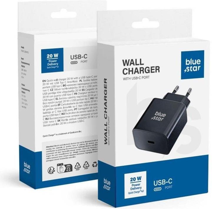 Caricabatterie Compatibile Adattatore Carica Rapida Usb Type C 20 W Bianco 87767308 - Foto 9