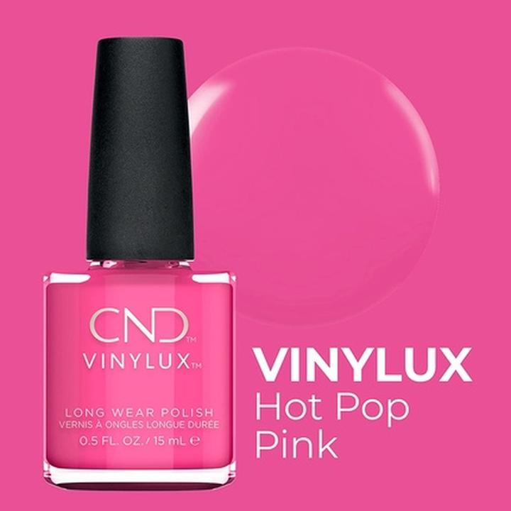 Actual product image CND Vinylux (Hot Pop Pink, Colour paint)