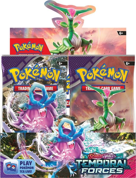 Produktbild Pokémon Temporal Forces (Englisch, Booster Display)