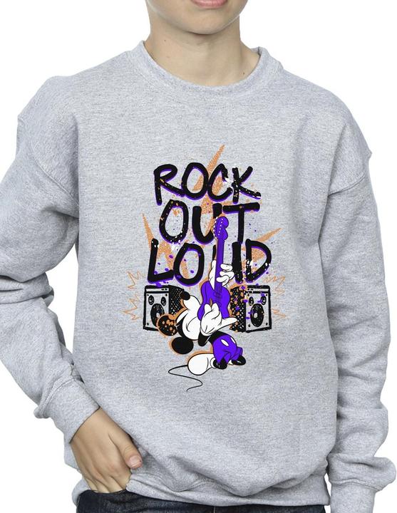 Produktbild Disney Mickey Mouse Rock Out Loud Sweatshirt Jungen (140, 146)