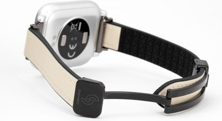 Immagine prodotto Connect Cinturino in pelle di silicone da 22 mm con magnete (22 mm, Silicone)
