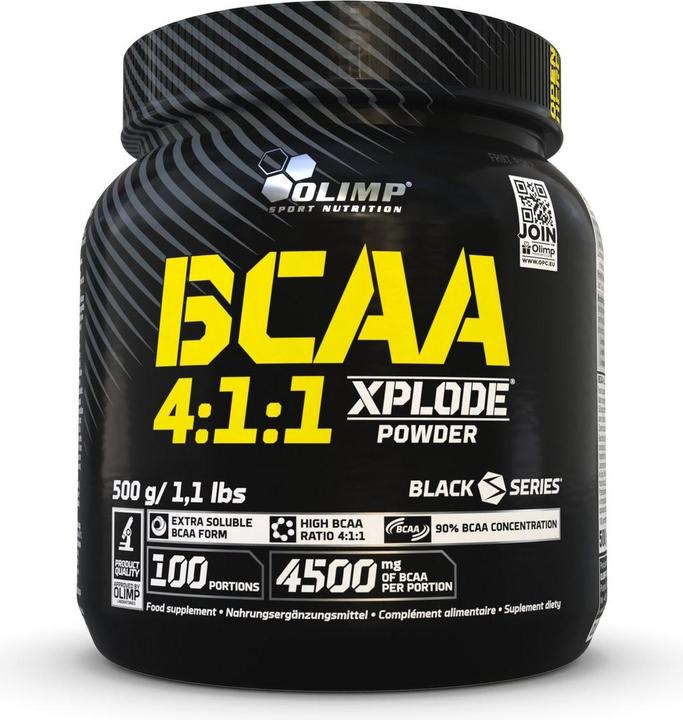 Image du produit Olimp Sport Nutrition BCAA 4:1:1 Xplode en poudre (boîte de 500g) (1 pièce(s), Poudre, 500 g)