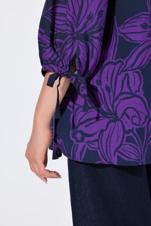 Actual product image Ulla Popken Lily Print Viscose Blouse (50, 52)