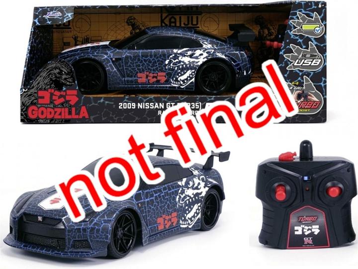 Produktbild Jada RC Godzilla 2009 Nissan GT-R 1:16