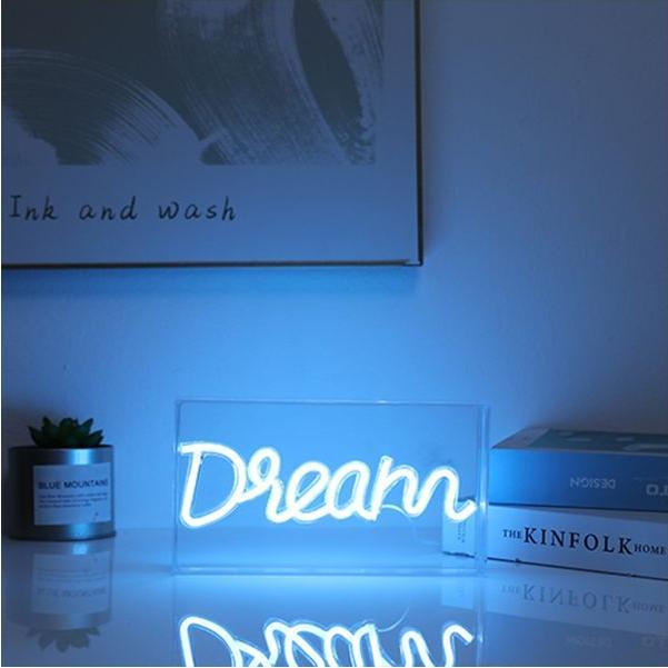 Actual product image i-Total LED sign DREAM