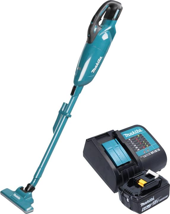 Makita DCL 283 FSG1 Akku Staubsauger 18 V 0,73 l Brushless + 1x Akku 6,0 Ah + Ladegerät