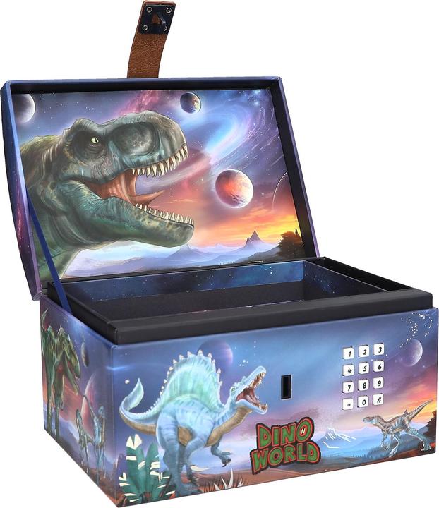 Actual product image Magni DEPESCHE DINO World Schatztruhe mit LED Code und Sound