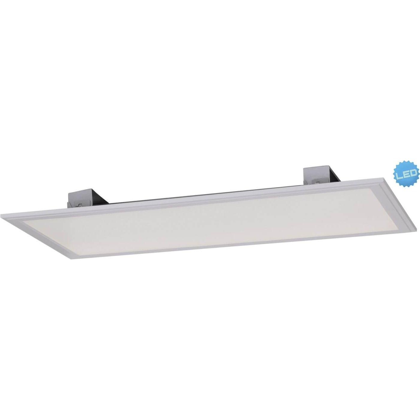 Näve, Wandleuchte + Deckenleuchte, LED Aufbaupanel 30x60cm Sorriso 1298003