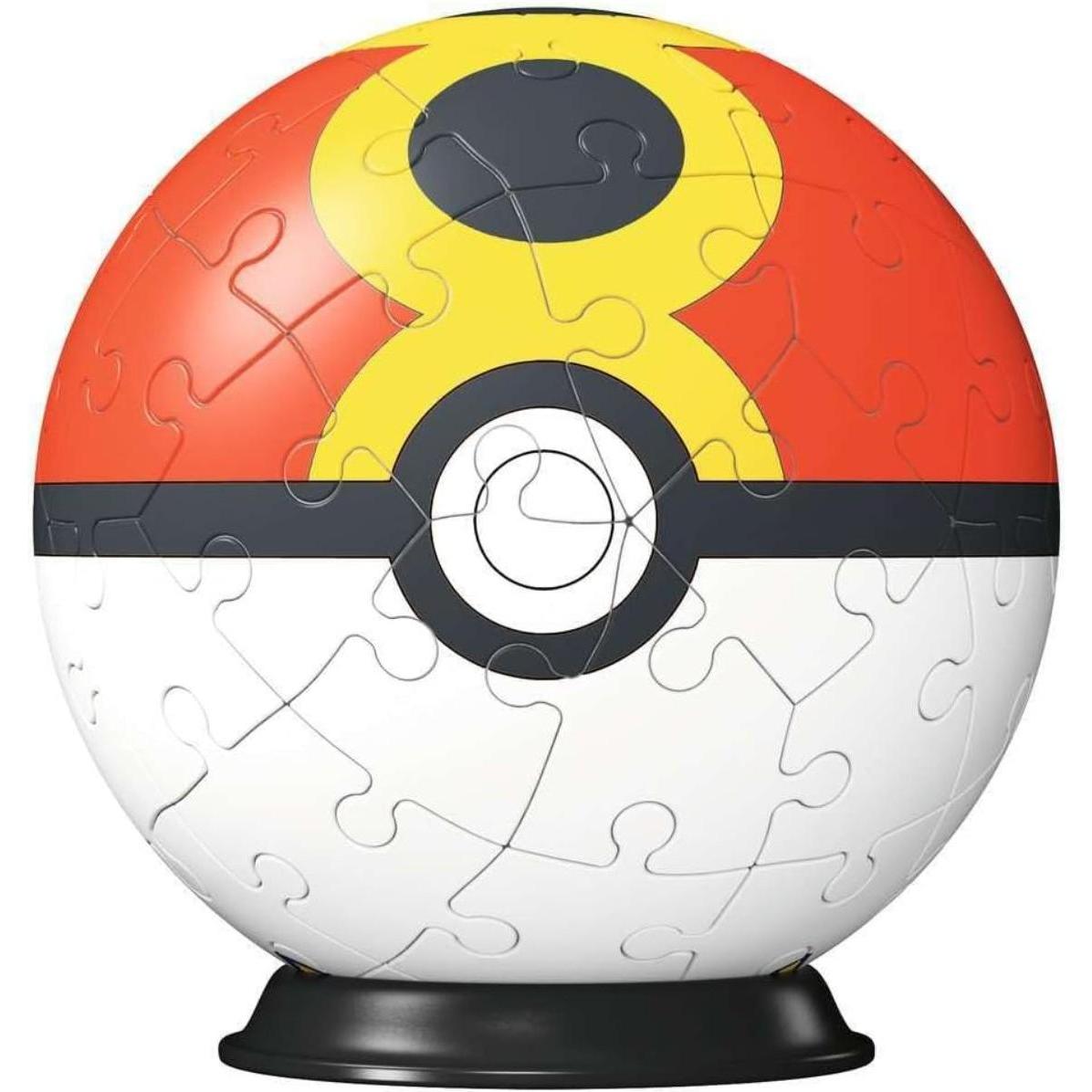 Ravensburger 3D Puzzle 11628 - Puzzle Ball Pokémon Pokéballs - Repeat Ball - (IT) Repeat Ball - per (54 pezzi)
