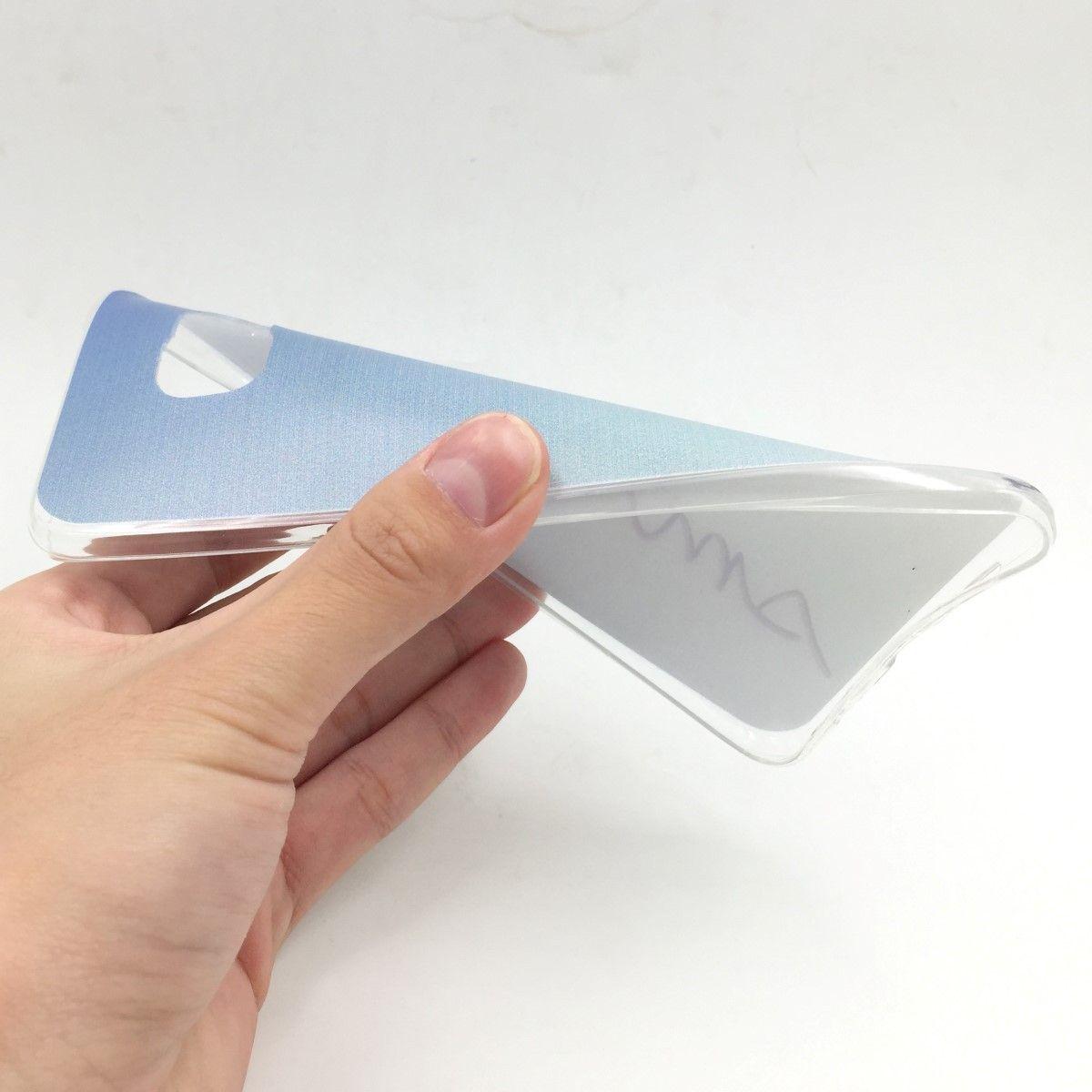 Thumbnail - König Design Schutz Handy Hülle für Samsung Galaxy S6 Edge Plus Case Cover Bumper Etuis Blau (Samsung Galaxy S6 Edge), S...