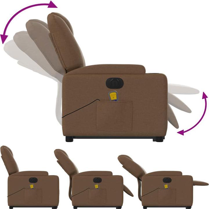 Image du produit vidaXL Massagesessel mit Aufstehhilfe