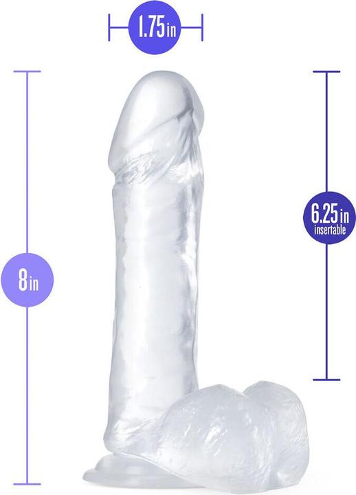 Produktbild Blush B Yours Diamond Glimmer - Lifelike Realistic Dildo - Powerful Suction Cup for Hands Free Play and Ha