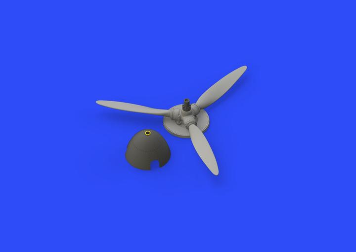 Actual product image Eduard Bf 109F propeller EARLY for