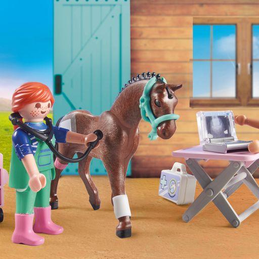 Produktbild Playmobil Tierärztin für Pferde (71241, Playmobil Country)
