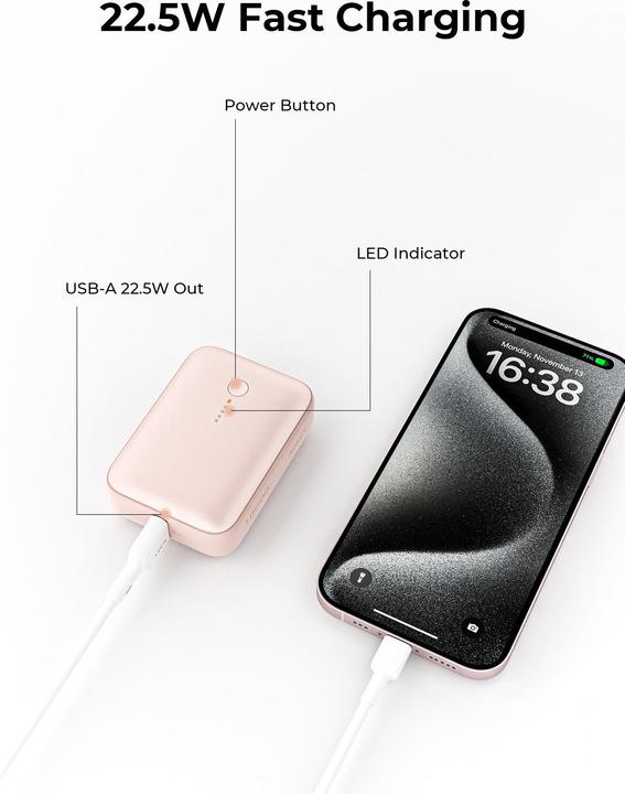 Actual product image Aukey Spark Mini (10000 mAh, 20 W, 37 Wh)