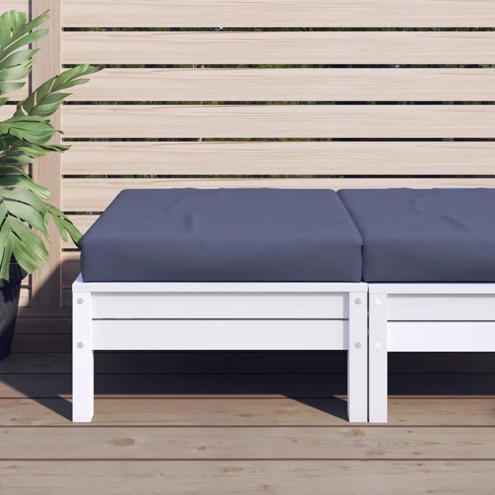 Image du produit VidaXL Ensemble salon de jardin 10 pièces avec coussins (60 x 60 x 60 x 10 cm)