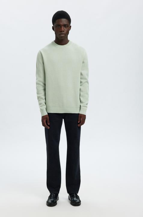 Produktbild Selected Slhdane Ls Knit Structure Crew Neck Noos (M)