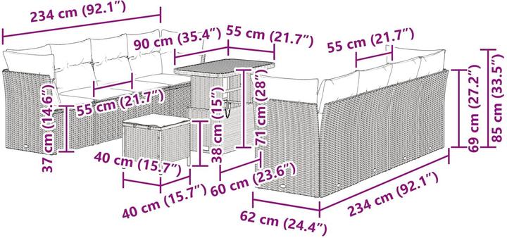 Produktbild vidaXL Salvatore