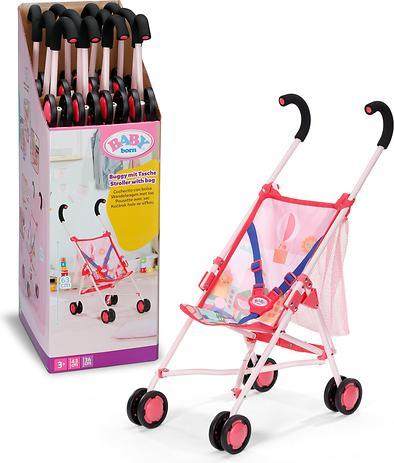 Actual product image Zapf Creation BABY born Kinderwagen mit Tasche Pink