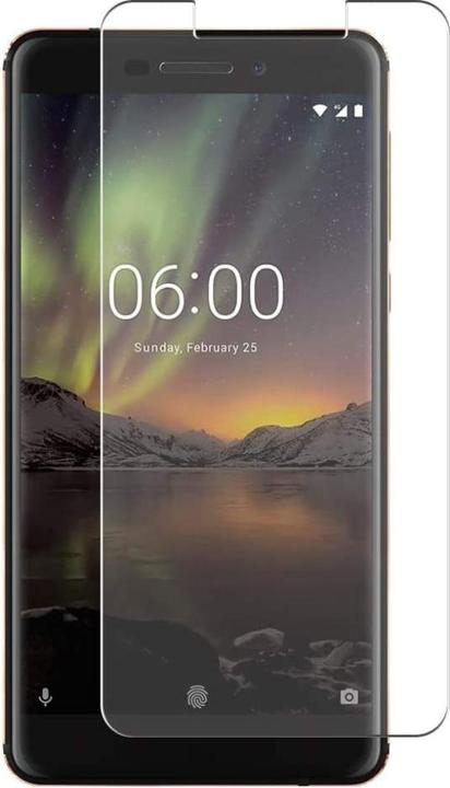 Actual product image Screenguard Nokia 6.1 Protective Glass Film Case Friendly Design (1 pcs., Nokia 6.1)