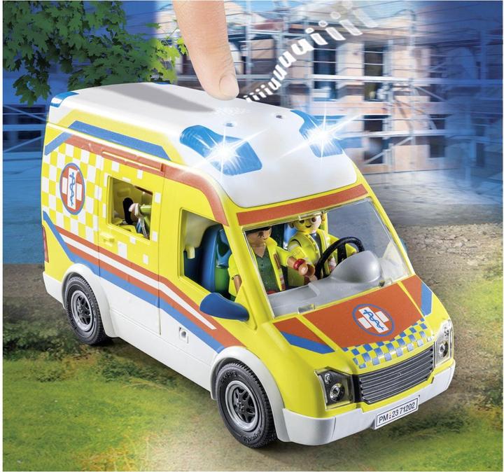 Produktbild Playmobil Rettungswagen mit Licht und Sound (71202, Playmobil City Life)