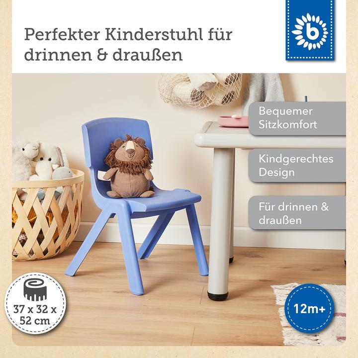 Produktbild Bieco Stuhl Blau (Kinderstuhl)