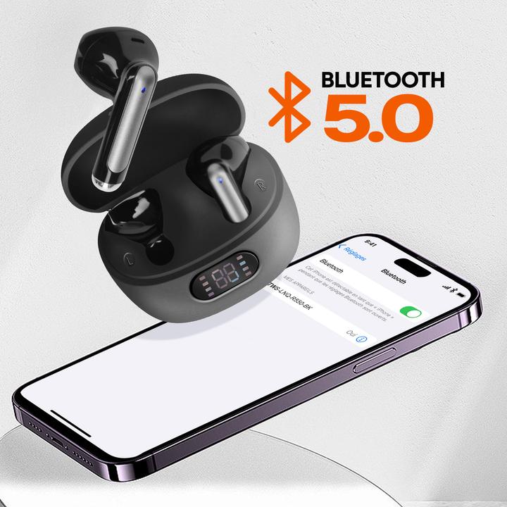 Immagine prodotto LinQ Cuffie Bluetooth R550 (5 h, Senza fili)