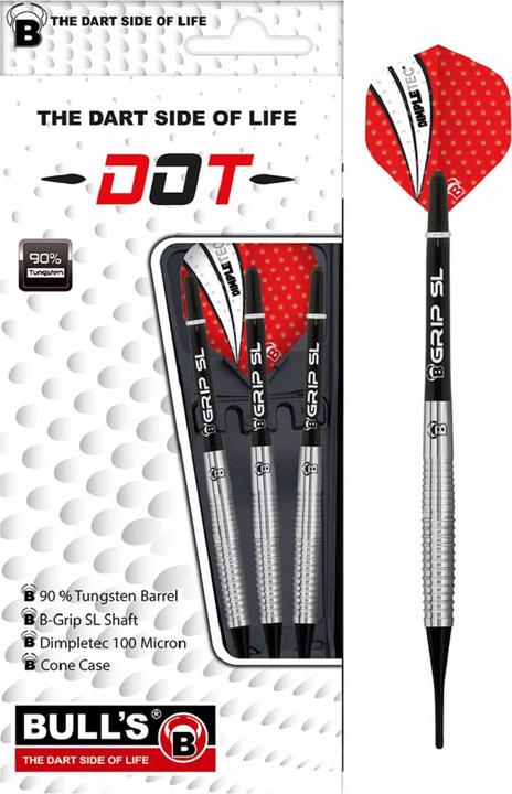 Actual product image Bull's Dot D1 90% Tungsten Soft Dart (18 g)