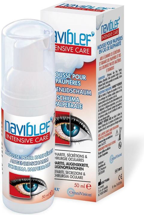 Produktbild Naviblef Intensive Care Augenlidschaum (Augenpflege Gel, 50 ml, Tag + Nacht)