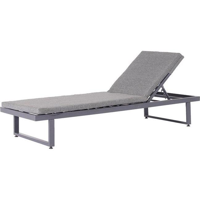 Domoletti, Sdraio, LETTINO PRENDISOLE GRIGIO 195X63X26 (195 cm)