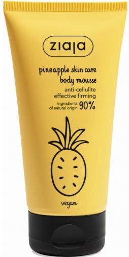Ziaja Lightweight anti-cellulite body foam Pineapple Skin Care (Body Mousse) 160 ml (Körperlotion, 160 ml)