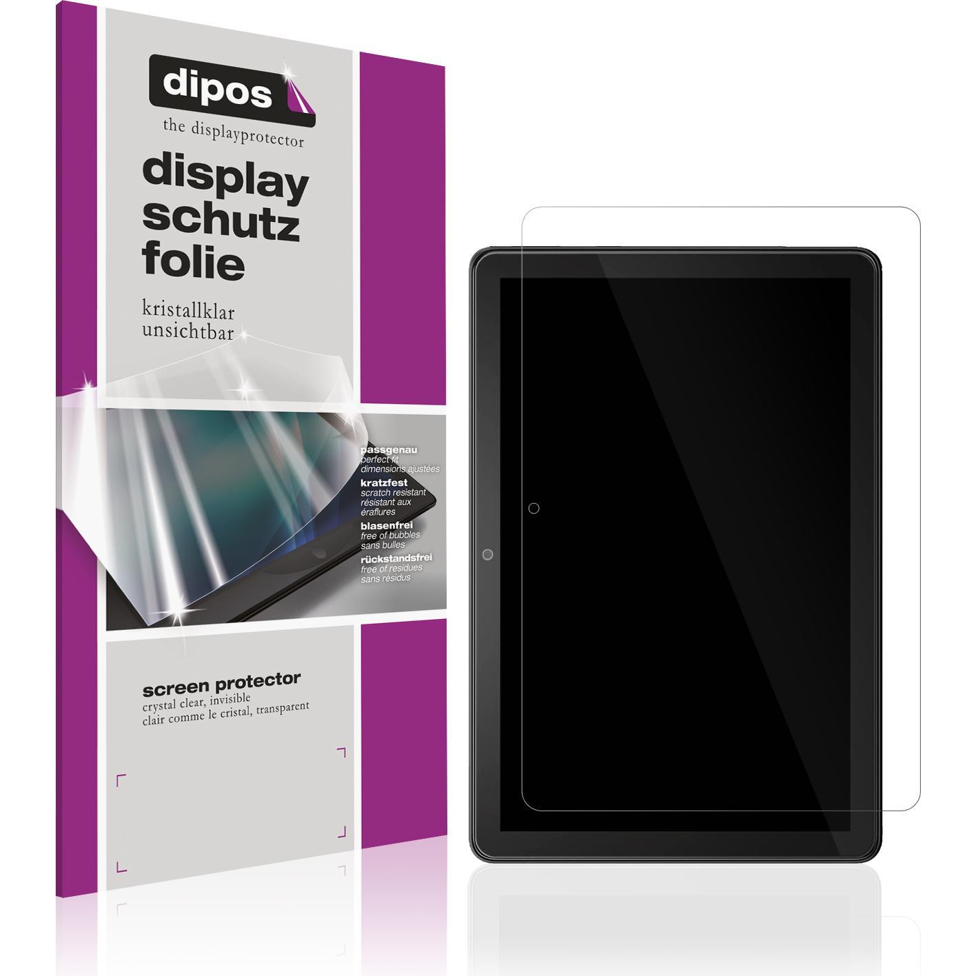 Dipos Displayschutzfolie Crystalclear (2 Stück, Amazon Fire HD 10 (2023)), Tablet Schutzfolie