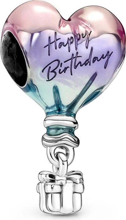 Pandora Charm Happy Birthday Heissluftballon (Emaille)