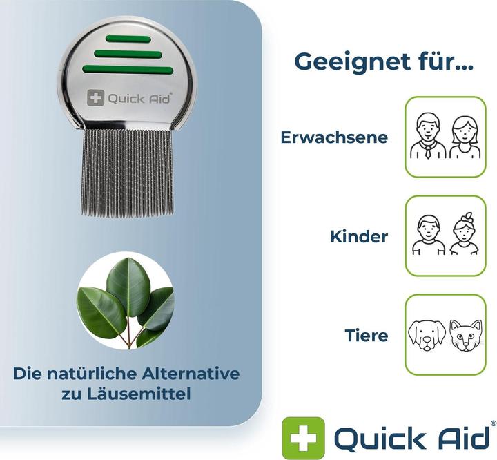 Produktbild Quick Aid Läuse- und Nissenkamm