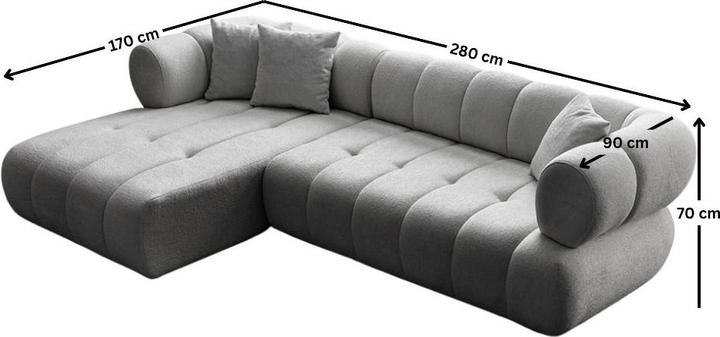 Produktbild Homitis Petra Left Corner Sofa (Ecksofa)