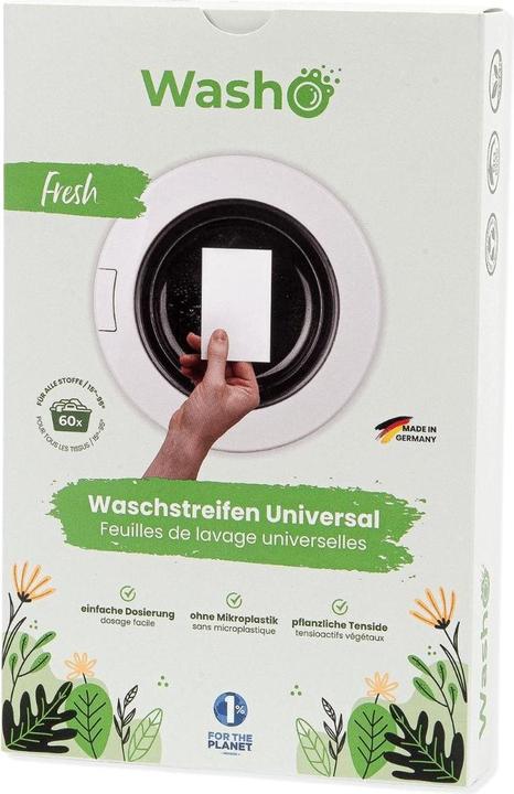 Immagine prodotto Washo Strisce di lavaggio (60 Cicli di lavaggio, Asciugamani)