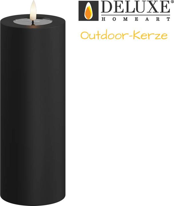 Produktbild Disco Möbel Stumpenkerze Schwarz
