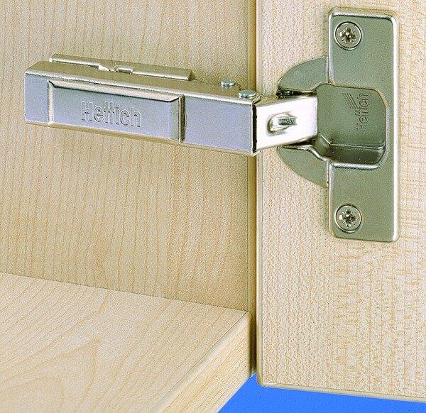 Actual product image Hettich Quick-mount hinge Intermat 9943 cranking 16.0 mm TH 42 for screwing on
