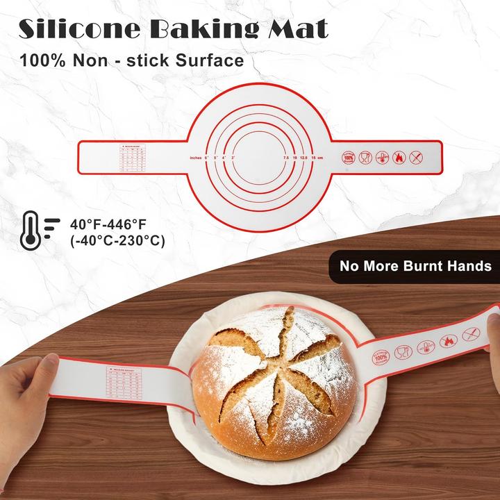Actual product image Bucomtu Brotback-Set mit Gärkorb