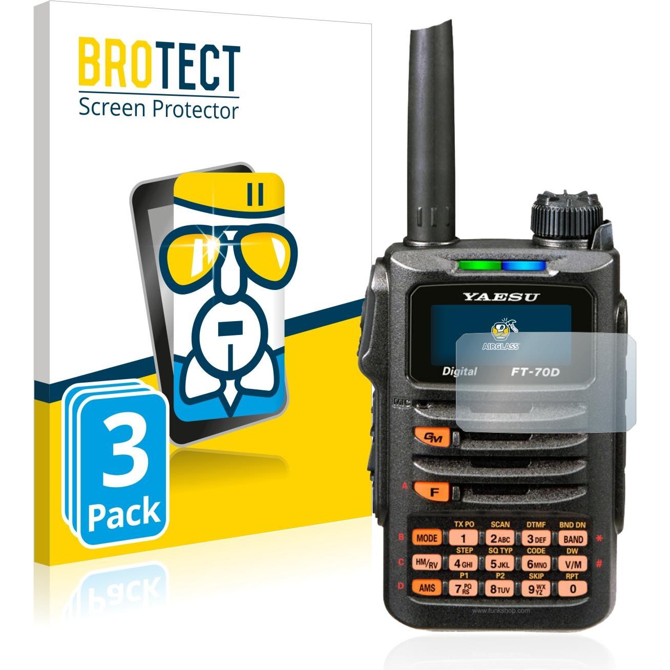 BROTECT AirGlass Panzerglasfolie, Walkie-Talkie Zubehör