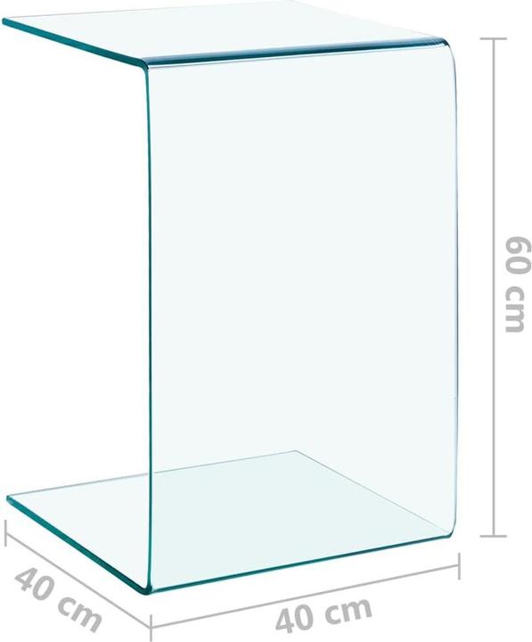 Image du produit vidaXL Couchtisch (40 x 40 x 60 cm)