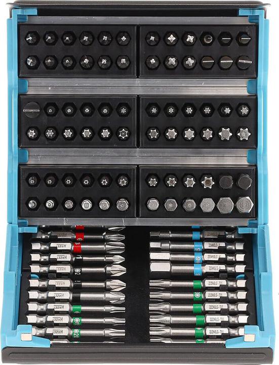 Produktbild HAZET SmartCase Bit Satz 2200SC-3 ∙ Sechskant6,3 (1/4 Zoll) ∙ Schlitz Profil, Kreuzschlitz Profil P… (Innensechskant, Innensechsrund TX, Kreuz Phillips PH, Schraubschlitz)