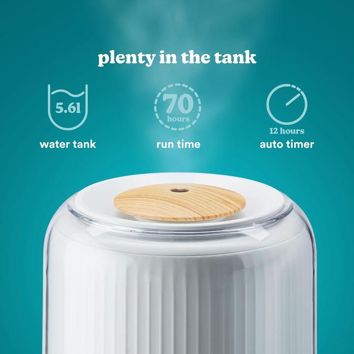 Actual product image Homedics totalcomfortŽ deluxe ultrasonic humidifi (39.50 m²)