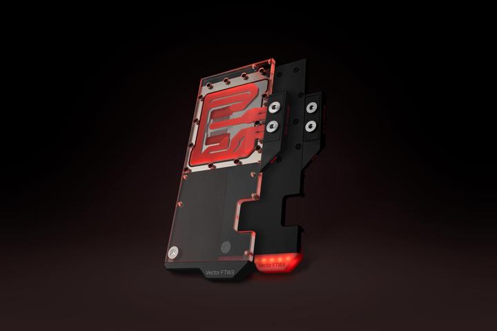 Actual product image EKWB EK Quantum Vector FTW3 RTX 3070 D-RGB - Nickel + Acrylic