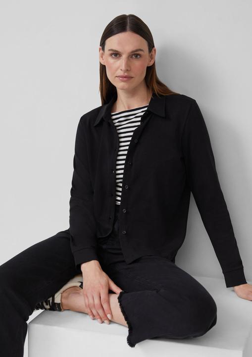 Produktbild s.Oliver T-Shirt Elastische Jerseybluse (48)