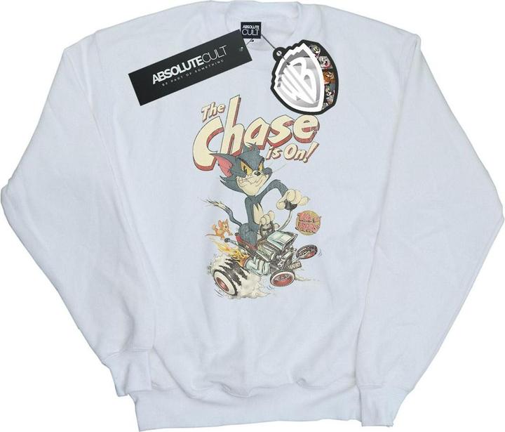Actual product image Tom & Jerry Boys The Chase Is On Sweatshirt (152, 158)