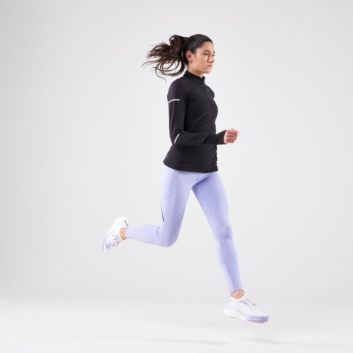 Produktbild Kiprun Laufshirt langarm Damen - Warm Light schwarz (44)