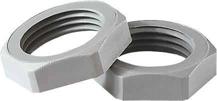 Jacob Nut M32x1.5 Polyamide, grey RAL 7001
