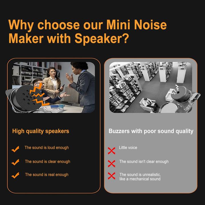 Actual product image Ueli Express Noise maker with 7 different sounds prank joke article